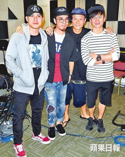 ■C AllStar後日在紅館開演唱會,四人表示成功爭取到有升降台。
■C AllStar後日在紅館開演唱會,四人表示成功爭取到有升降台。