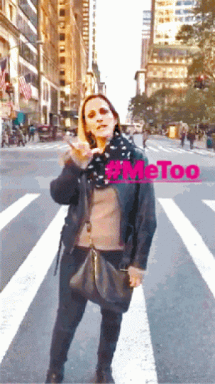 ■演員瑪麗麥蓮拍片響應#MeToo。 ■演員瑪麗麥蓮拍片響應#MeToo。