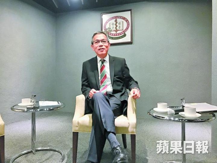 ■醫專主席劉澤星稱醫專在醫委會地位提高,有助醫學專業發展。于健民攝
■醫專主席劉澤星稱醫專在醫委會地位提高,有助醫學專業發展。于健民攝