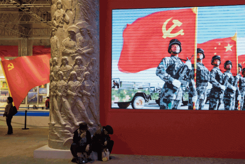 ■專家指中國人的民族主義情緒,易因中共所造的事端而激發。美聯社
■專家指中國人的民族主義情緒,易因中共所造的事端而激發。美聯社