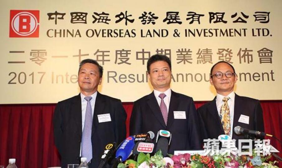 ■中海外表示,首9個月累計完成合約銷售1,836.4億元。資料圖片
■中海外表示,首9個月累計完成合約銷售1,836.4億元。資料圖片