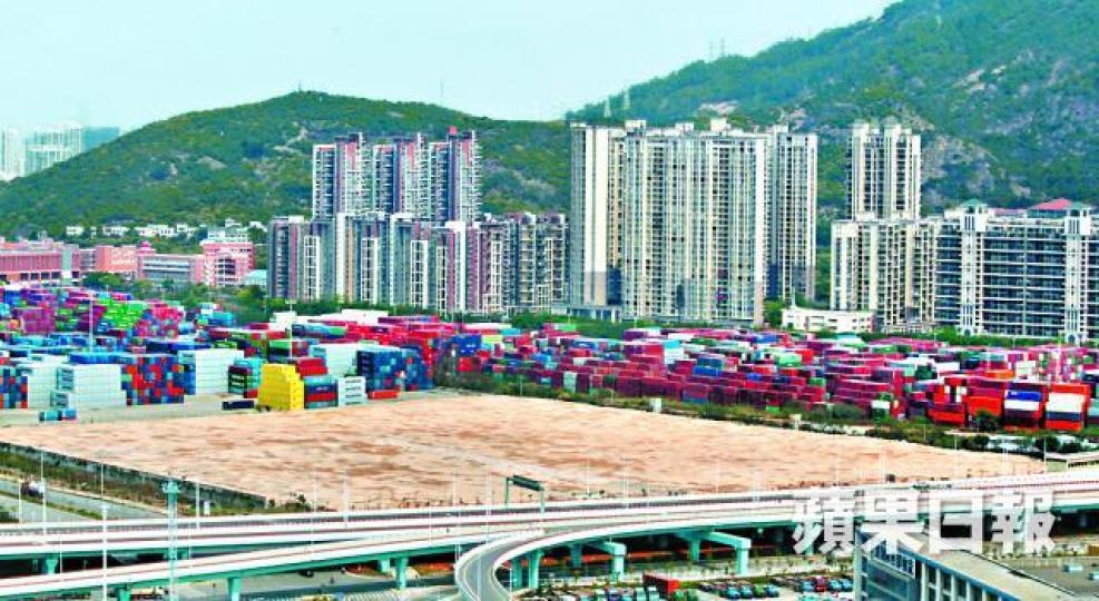 ■大灣區被當成十九大的宣傳焦點;圖為深圳前海。
■大灣區被當成十九大的宣傳焦點;圖為深圳前海。