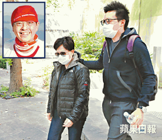 ■蘇若禹(小圖)的家人昨到殮房認屍。梁瑞帆攝 ■蘇若禹(小圖)的家人昨到殮房認屍。梁瑞帆攝