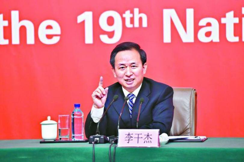中國環境保護部黨組書記、部長李干傑 中國環境保護部黨組書記、部長李干傑