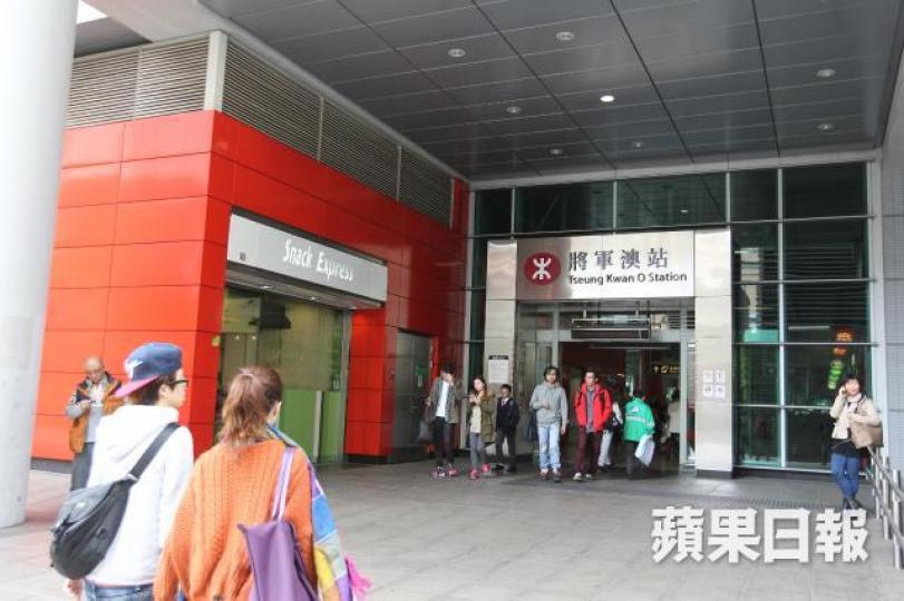 ■將軍澳享鐵路優勢。 ■將軍澳享鐵路優勢。
