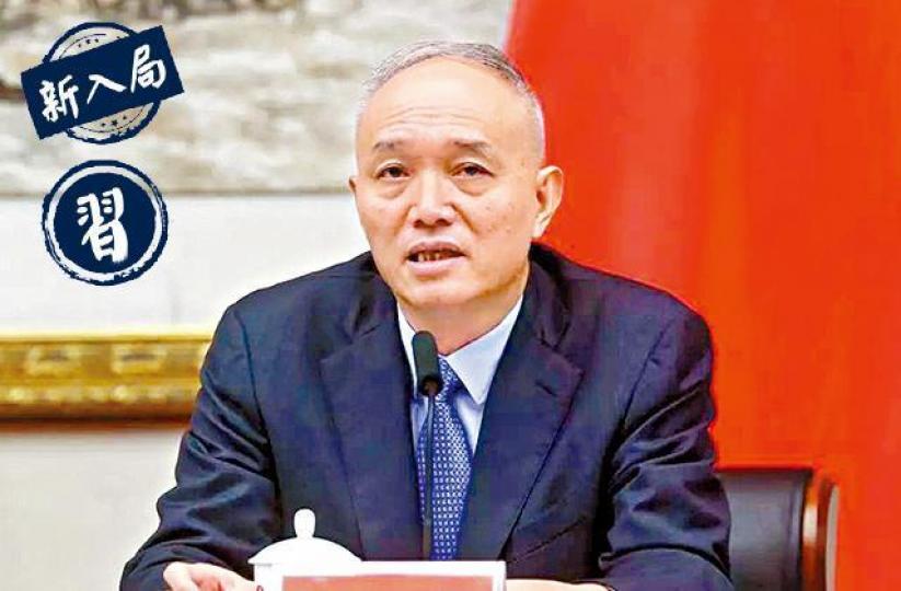 蔡 奇(61歲) 北京市委書記 【閩浙滬舊部】 蔡 奇(61歲) 北京市委書記 【閩浙滬舊部】