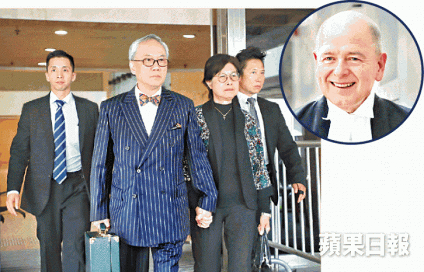 ■主控官Perry(右圖)指曾蔭權為個人利益而任由商家擺佈。許頌明攝 ■主控官Perry(右圖)指曾蔭權為個人利益而任由商家擺佈。許頌明攝