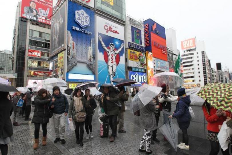 ■大阪的優點是集中,缺點是太依賴旅遊業。 資料圖片 ■大阪的優點是集中,缺點是太依賴旅遊業。 資料圖片