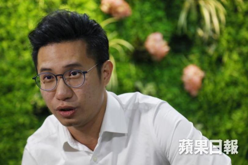 ■民社相寓發起人陳洪楷拒透露投資者身份,只強調為「身邊朋友」。 ■民社相寓發起人陳洪楷拒透露投資者身份,只強調為「身邊朋友」。