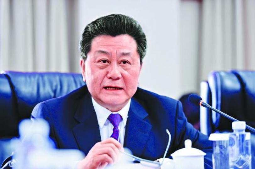 ■新地天璽樓王買家為「李剛」,與國務院僑務辦公室前副主任李剛(圖)同名同姓。資料圖片
■新地天璽樓王買家為「李剛」,與國務院僑務辦公室前副主任李剛(圖)同名同姓。資料圖片