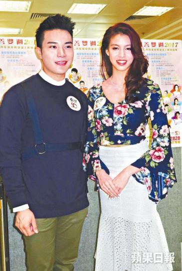 ■陳浚霆與雷莊兒昨出席仁濟醫院活動,支持慈善。
■陳浚霆與雷莊兒昨出席仁濟醫院活動,支持慈善。