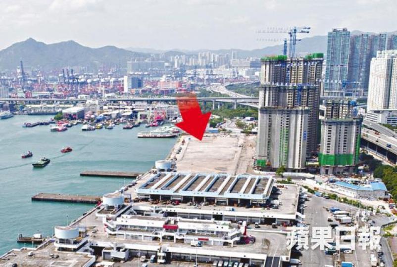 ■昨截標的長沙灣興華街西酒店地(箭嘴示),佔地5.25萬方呎。資料圖片
■昨截標的長沙灣興華街西酒店地(箭嘴示),佔地5.25萬方呎。資料圖片