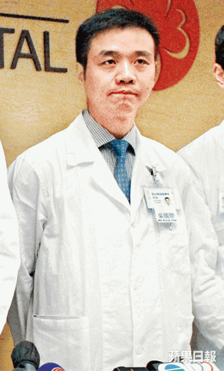 ■吳國際早前在手術中途離開,到私院為另一病人施手術。■主刀黃楚琳近日探望涉事病人,透露對事件覺傷感。 ■吳國際早前在手術中途離開,到私院為另一病人施手術。■主刀黃楚琳近日探望涉事病人,透露對事件覺傷感。