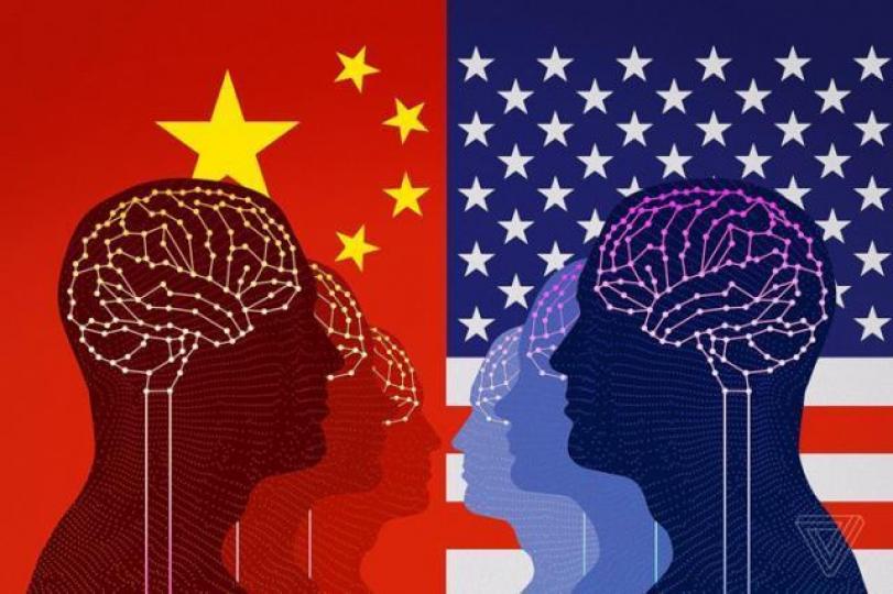 ■筆者認為,美國在AI研發方面依然領先中國。 ■筆者認為,美國在AI研發方面依然領先中國。