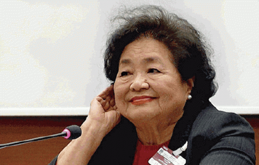 ■瑟洛節子促請國際社會正視核威脅。互聯網 ■瑟洛節子促請國際社會正視核威脅。互聯網