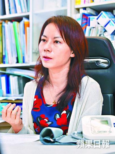 ■丘思欣指,迷走神經失調可致血管擴張及血壓降低。馬泉崇攝 ■丘思欣指,迷走神經失調可致血管擴張及血壓降低。馬泉崇攝