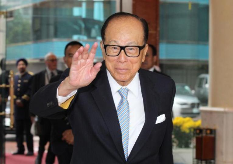 ■長實主席李嘉誠。資料圖片
■長實主席李嘉誠。資料圖片