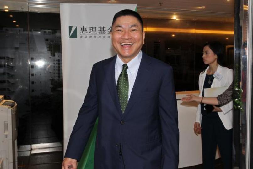 ■惠理主席謝清海。資料圖片
■惠理主席謝清海。資料圖片