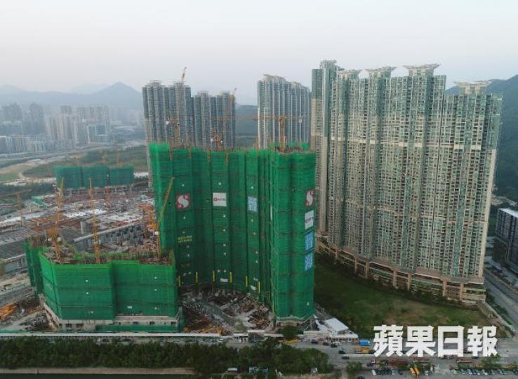 ■將軍澳晉海II昨加推114伙。
■將軍澳晉海II昨加推114伙。