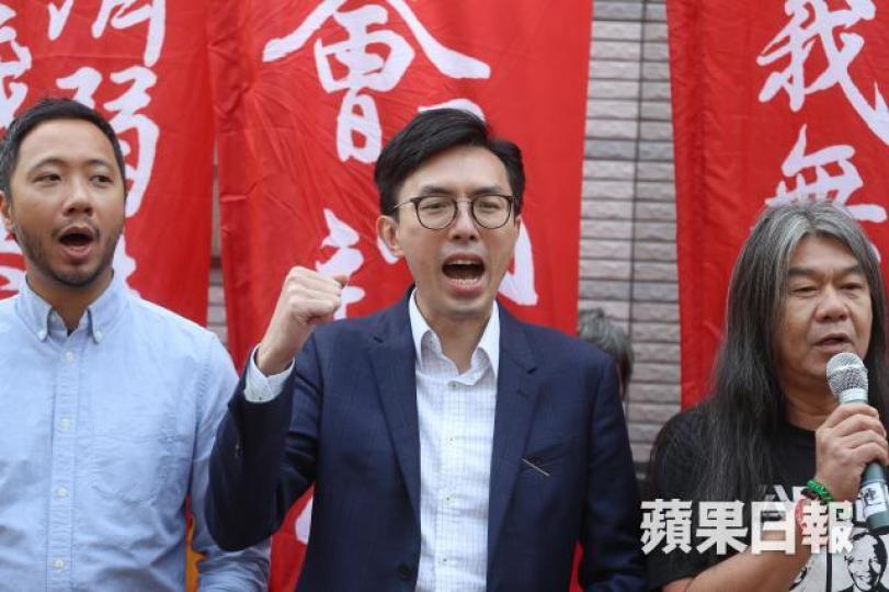 ■吳文遠強調,社民連不會因為政治打壓而滅黨。易仰民攝 ■吳文遠強調,社民連不會因為政治打壓而滅黨。易仰民攝