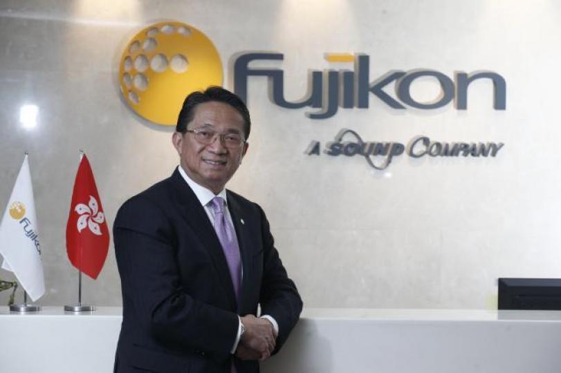 ■富士高財務狀況一流兼派息慷慨。圖為主席兼行政總裁楊志雄。 資料圖片 ■富士高財務狀況一流兼派息慷慨。圖為主席兼行政總裁楊志雄。 資料圖片