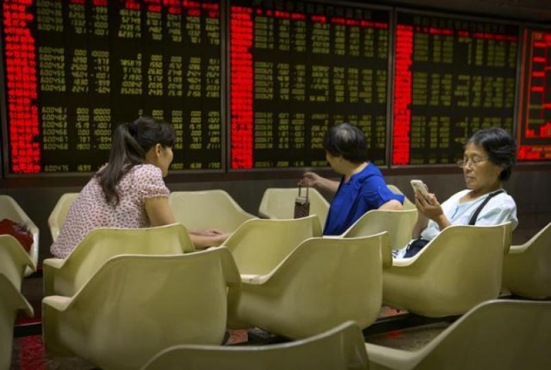 ■中國的增長勢頭維持強勁,預期資金將繼續流入中國股市。資料圖片 ■中國的增長勢頭維持強勁,預期資金將繼續流入中國股市。資料圖片
