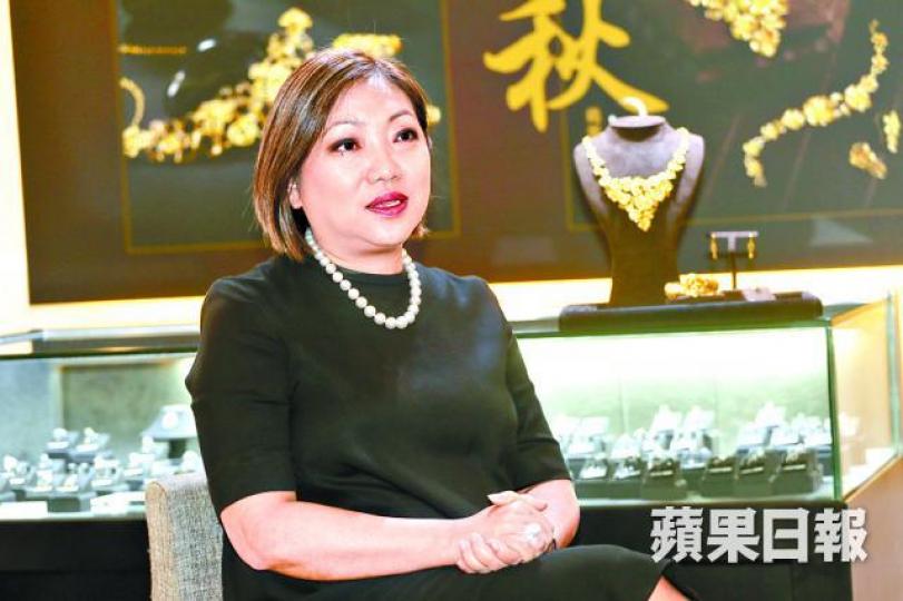 ■景福集團總經理沈美蓮表示,零售氣氛轉好,明年可重啟開店步伐。陳善南攝
■景福集團總經理沈美蓮表示,零售氣氛轉好,明年可重啟開店步伐。陳善南攝