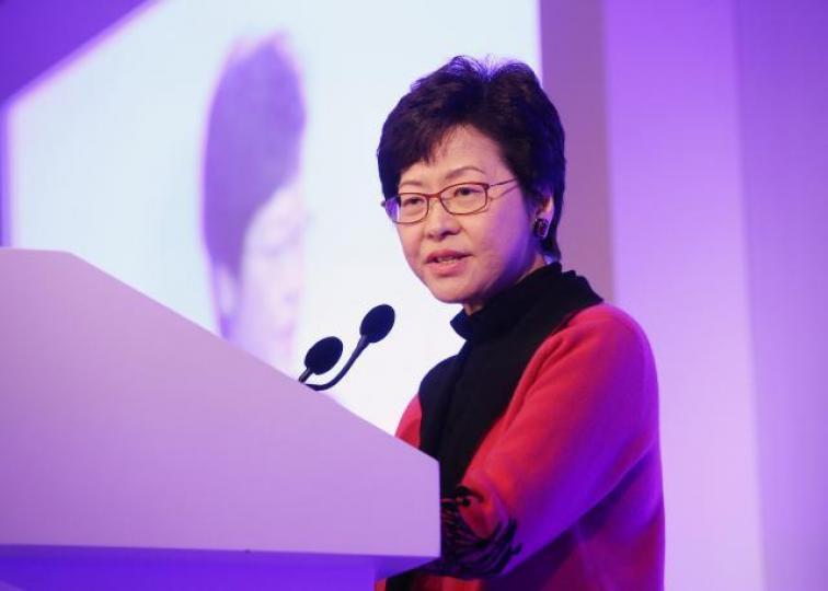 ■林鄭月娥曾經吹風說,允許居屋出租部份房間。 資料圖片 ■林鄭月娥曾經吹風說,允許居屋出租部份房間。 資料圖片