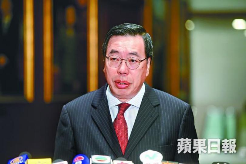 ■立法會主席梁君彥重申休會決定與政府無關。黎樹雄攝
■立法會主席梁君彥重申休會決定與政府無關。黎樹雄攝