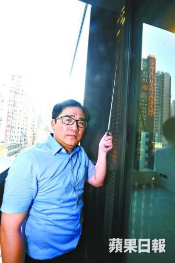 ■賴達明分享驗樓DIY兩大必驗位。 ■賴達明分享驗樓DIY兩大必驗位。