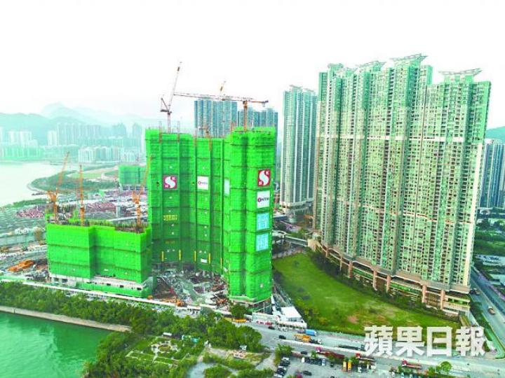 ■晉海銷情暢旺,刺激鄰近的日出康城業主叫價。資料圖片
■晉海銷情暢旺,刺激鄰近的日出康城業主叫價。資料圖片
