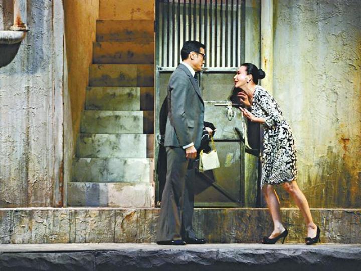 ■2003年由中英劇團演出的《破冰天使》。
■2003年由中英劇團演出的《破冰天使》。