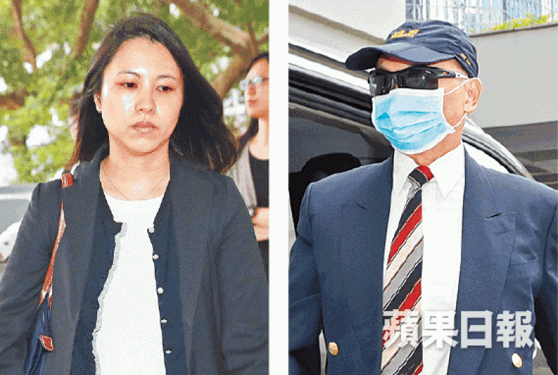 ■麥允齡(左圖)稱當時與周向榮(右圖)商討後認為應向事主處方抗生素。 ■麥允齡(左圖)稱當時與周向榮(右圖)商討後認為應向事主處方抗生素。