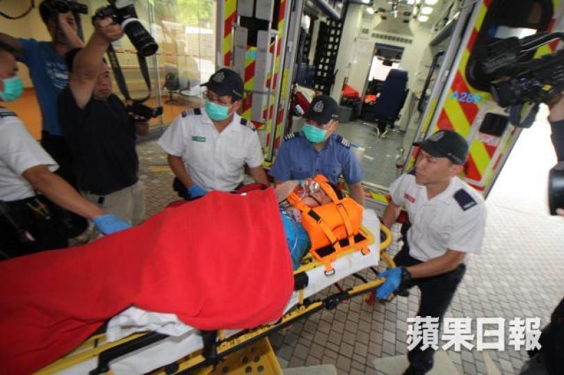 ■遭單車猛撞頭部重傷的男生,昨日情況仍危殆。 ■遭單車猛撞頭部重傷的男生,昨日情況仍危殆。