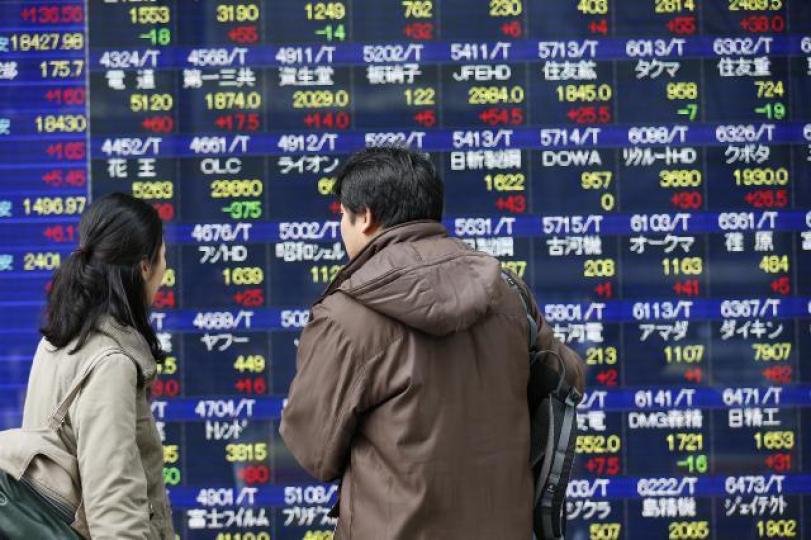 ■日經225指數昨升1.7%,收報22937點,創近26年新高。
■日經225指數昨升1.7%,收報22937點,創近26年新高。