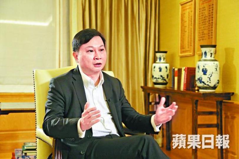 ■盧家培坦言,未來希望改善國泰公司表現及顧客忠誠度。江俊豪攝 ■盧家培坦言,未來希望改善國泰公司表現及顧客忠誠度。江俊豪攝