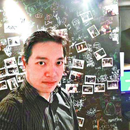 ■事主林志華形容自己性格孤僻。
■事主林志華形容自己性格孤僻。
