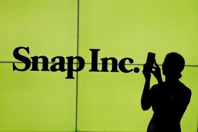 ■騰訊入股Snap逾一成股權。 ■騰訊入股Snap逾一成股權。