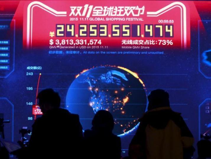 ■「光棍節」是中國消費者一年一度的網購盛事,其影響力已冠絕全球。資料圖片 ■「光棍節」是中國消費者一年一度的網購盛事,其影響力已冠絕全球。資料圖片