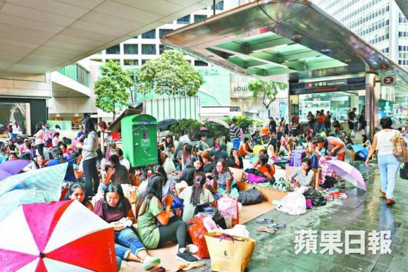 ■菲政府停發工作證明15個工作天,惟菲傭續約並不受影響。資料圖片
■菲政府停發工作證明15個工作天,惟菲傭續約並不受影響。資料圖片