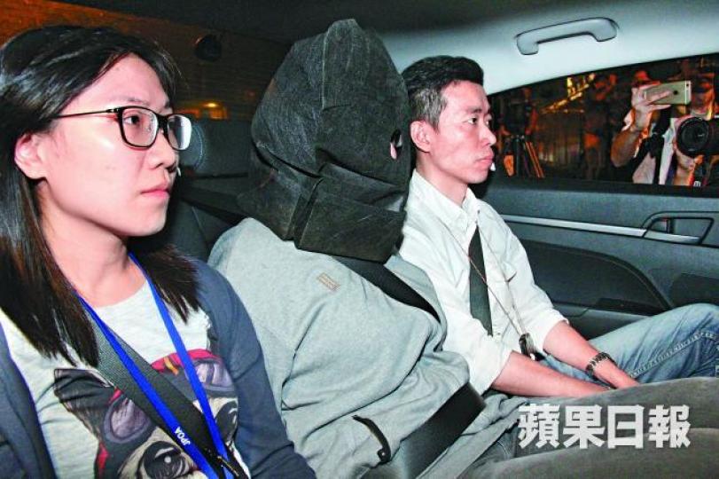■被捕女子來自內蒙古,稱曾在理工大學攻讀博士課程。黎家駒攝
■被捕女子來自內蒙古,稱曾在理工大學攻讀博士課程。黎家駒攝