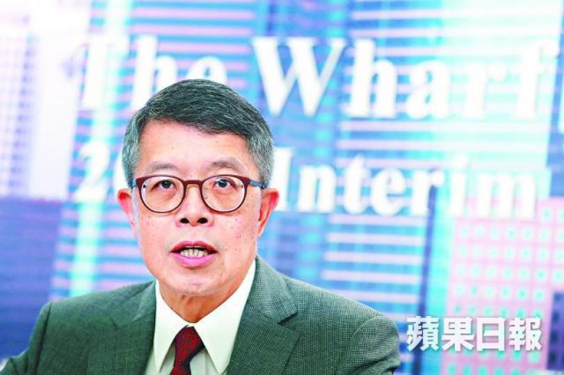 ■九倉主席吳天海將舉行記者會交代九倉定位。資料圖片
■九倉主席吳天海將舉行記者會交代九倉定位。資料圖片
