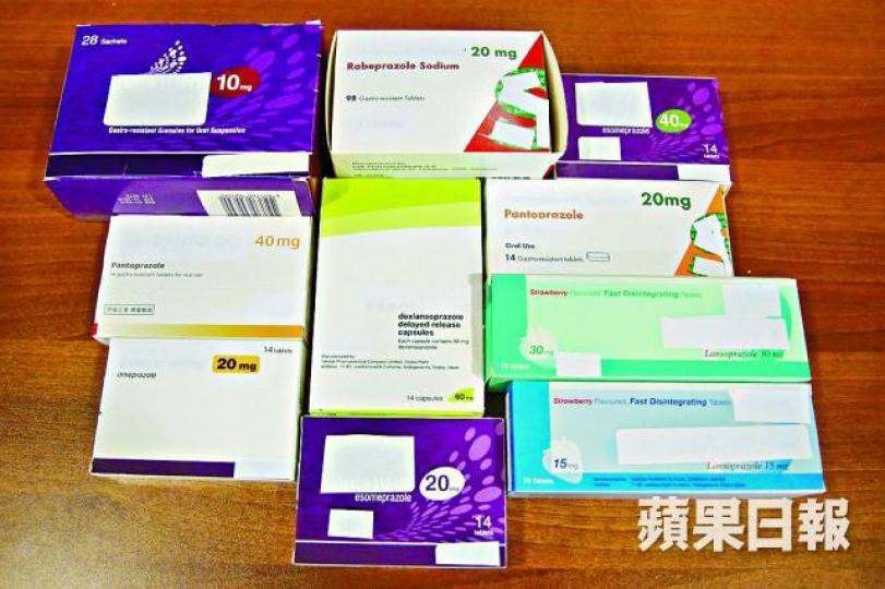 ■市民服用PPI前應先獲醫生處方。 ■市民服用PPI前應先獲醫生處方。