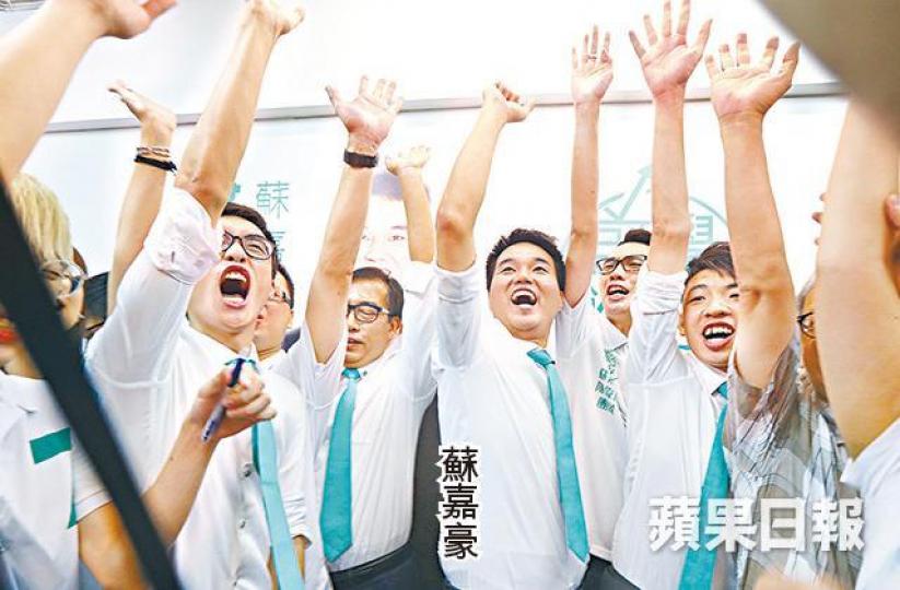 ■蘇嘉豪今年9月當選成為澳門最年輕立法會議員。 ■蘇嘉豪今年9月當選成為澳門最年輕立法會議員。