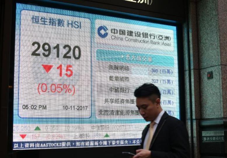 ■港股上周突破29000關後升勢放緩。資料圖片 ■港股上周突破29000關後升勢放緩。資料圖片