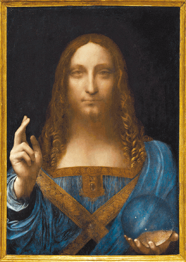 《救世主》 Salvator Mundi達文西(Leonardo da Vinci)4.5億美元* 《救世主》 Salvator Mundi達文西(Leonardo da Vinci)4.5億美元*
