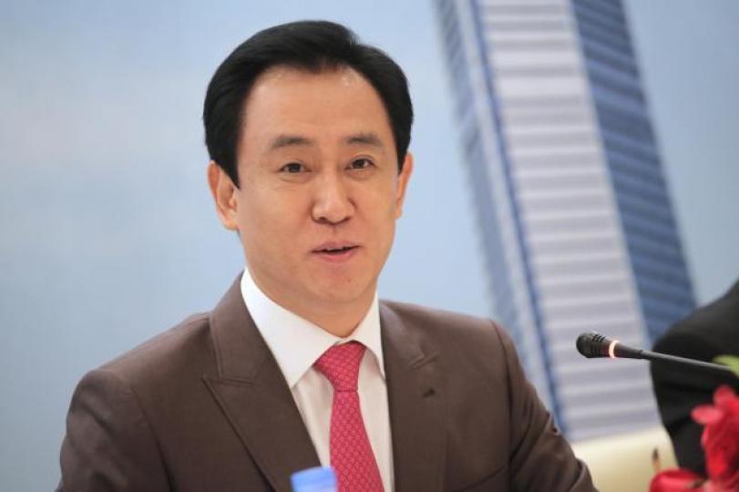 ■恒大主席許家印在400名上榜富豪中脫穎而出。資料圖片 ■恒大主席許家印在400名上榜富豪中脫穎而出。資料圖片