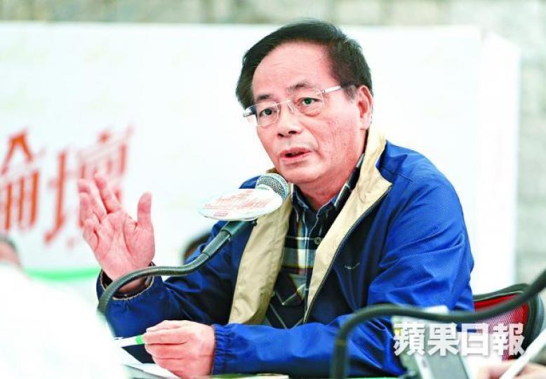 ■葉國謙昨出席《城巿論壇》,指特區政府必須就23條立法「有個開始」。陳善南攝 ■葉國謙昨出席《城巿論壇》,指特區政府必須就23條立法「有個開始」。陳善南攝