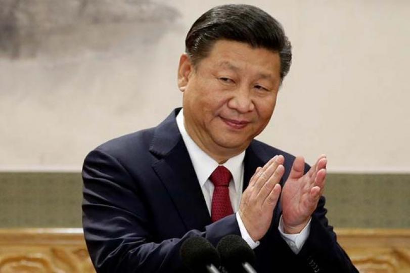 ■習主席將其「習近平思想」正式納入黨章之中,成為十九大焦點之一。資料圖片 ■習主席將其「習近平思想」正式納入黨章之中,成為十九大焦點之一。資料圖片