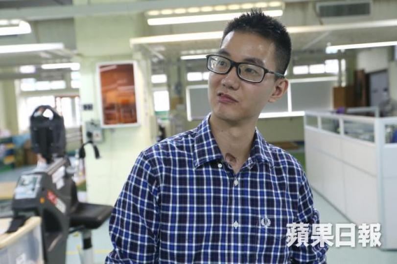 ■高梓傑昏迷半年後,從植物人狀態蘇醒過來。 ■高梓傑昏迷半年後,從植物人狀態蘇醒過來。